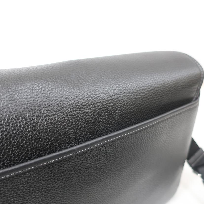 COACH コーチ/スプリントメッセンジャー カーフレザー ショルダーバッグ ブラック/CL952//Aランク/65