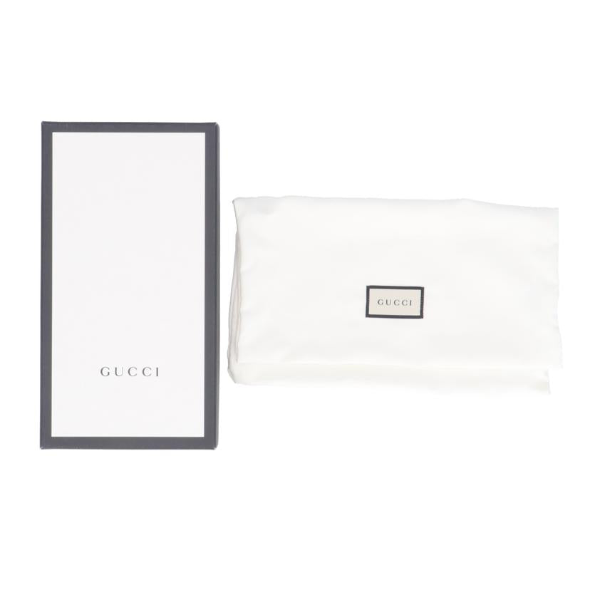 GUCCI グッチ/グッチシマ レザーラウンドファスナー財布/409342//493***/ABランク/09