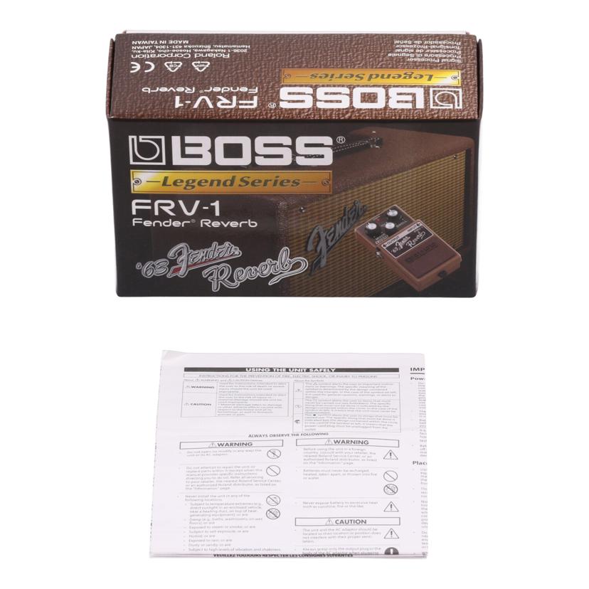 BOSS ボス/エフェクター/Fender Reverb/FRV-1//ZZ16436/ABランク/71