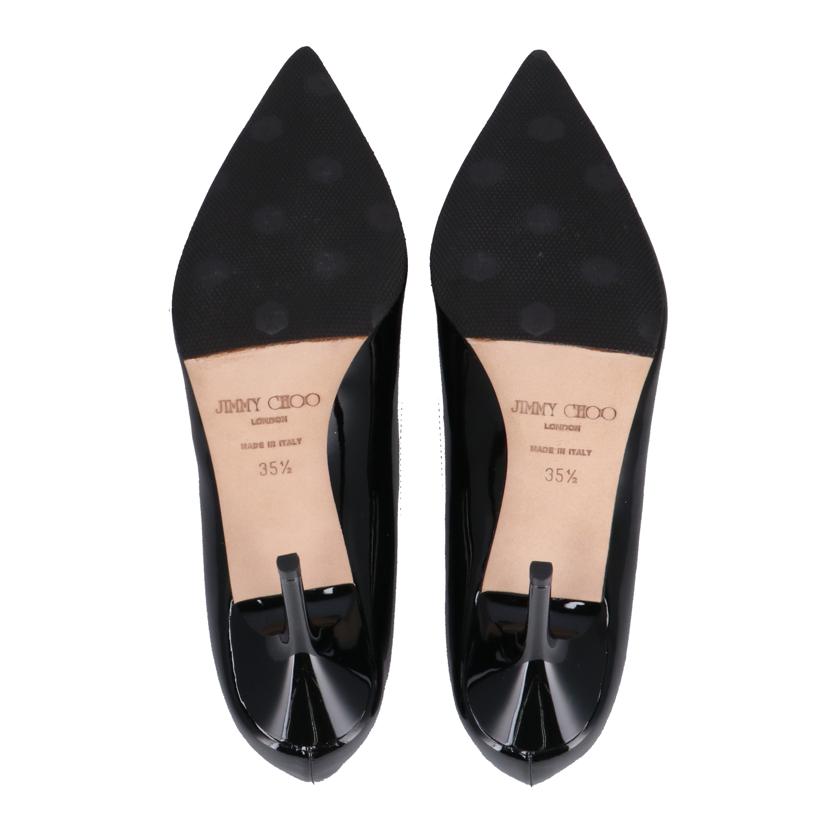 JIMMY CHOO ジミーチュウ/パンプス/エナメル/BK//Aランク/94