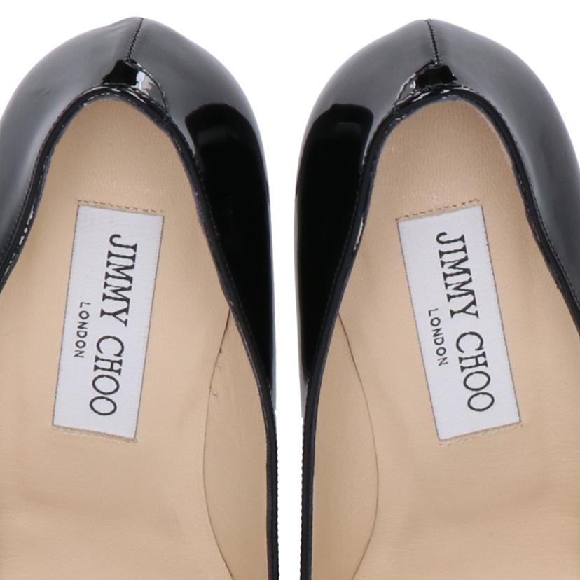 JIMMY CHOO ジミーチュウ/パンプス/エナメル/BK//Aランク/94