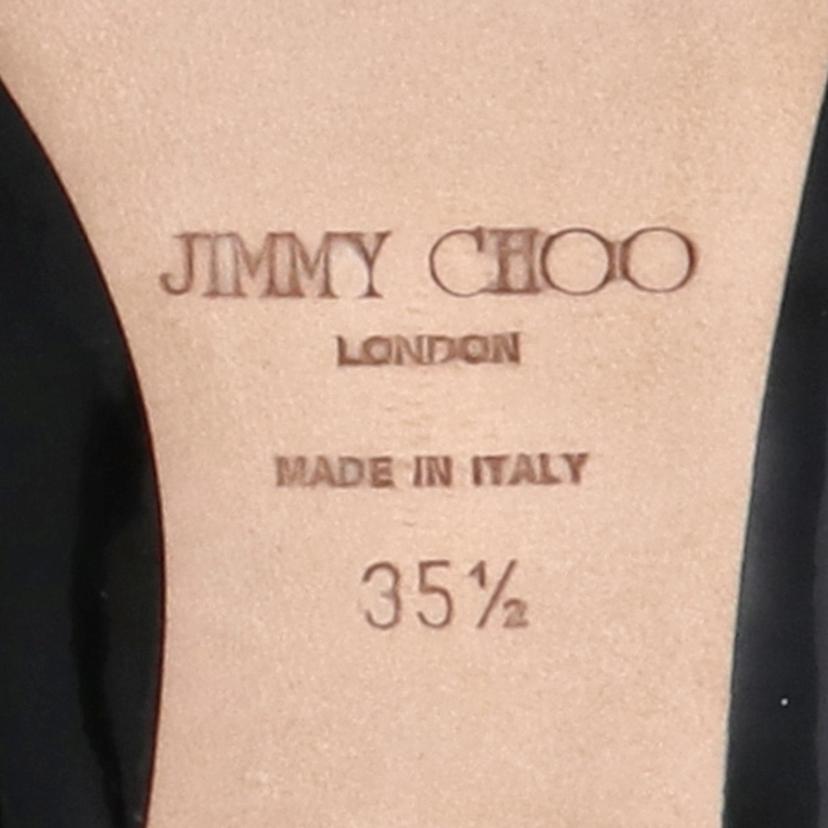 JIMMY CHOO ジミーチュウ/パンプス/エナメル/BK//Aランク/94