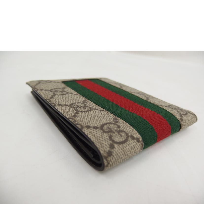 GUCCI グッチ/GGスプリーム二つ折り財布/779849//Bランク/82