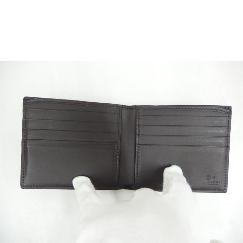 GUCCI グッチ/GGスプリーム二つ折り財布/779849//Bランク/82