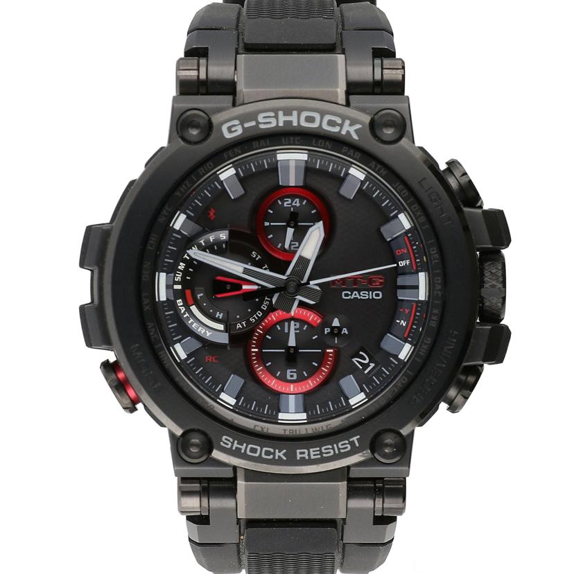 CASIO カシオ /G-SHOCKMT-G電波ソーラー×Bluetooth/MTG-B1000B-1AER//001*****/Aランク/37