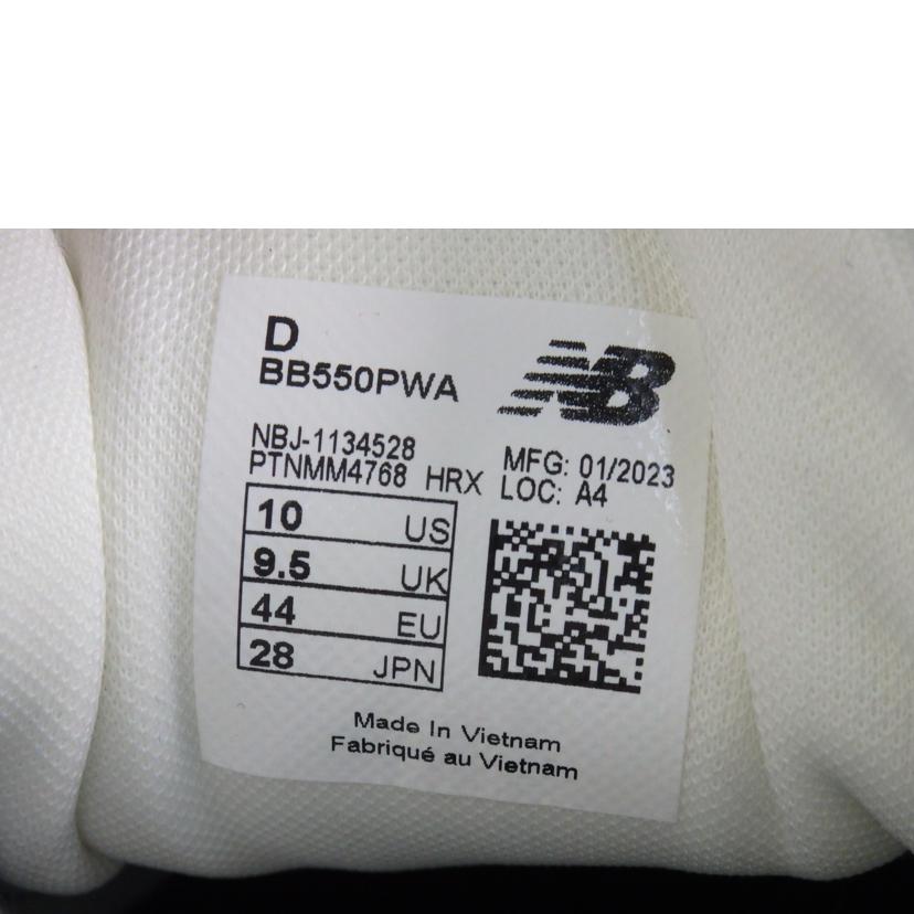 new balance ニューバランス/new balance スニーカー/28.0cm/BB550PWA//ABランク/84