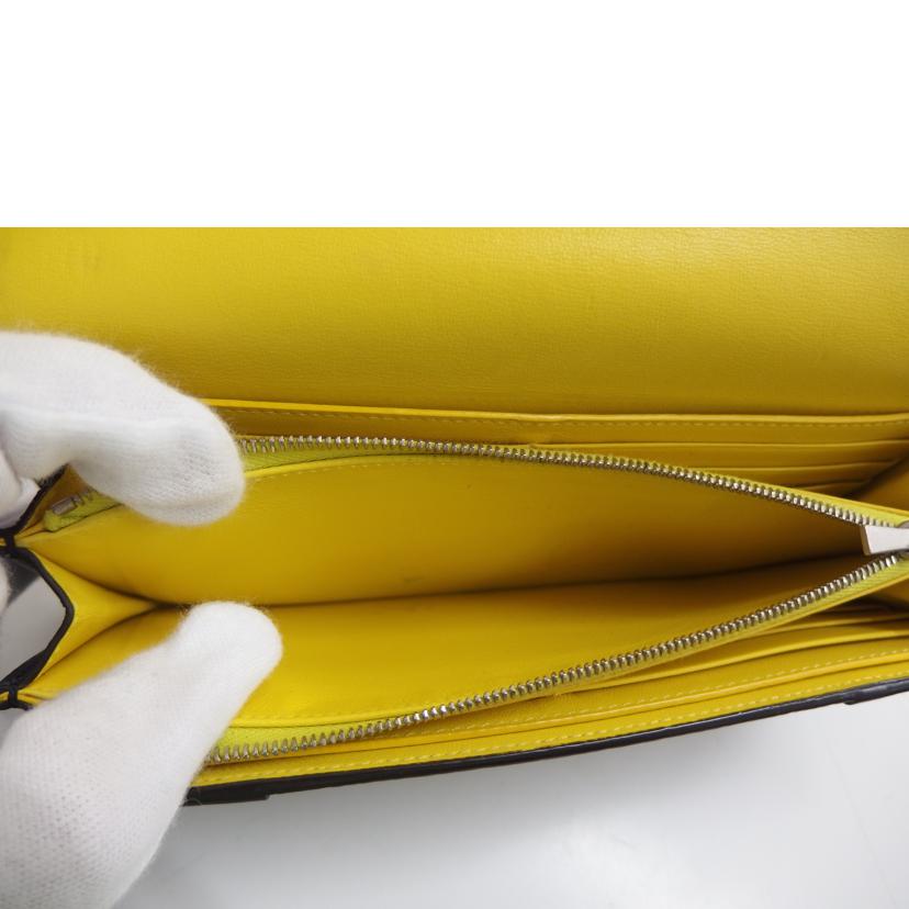 CELINE セリーヌ/マルチファンクション長財布/ブラック/イエロー//Bランク/82