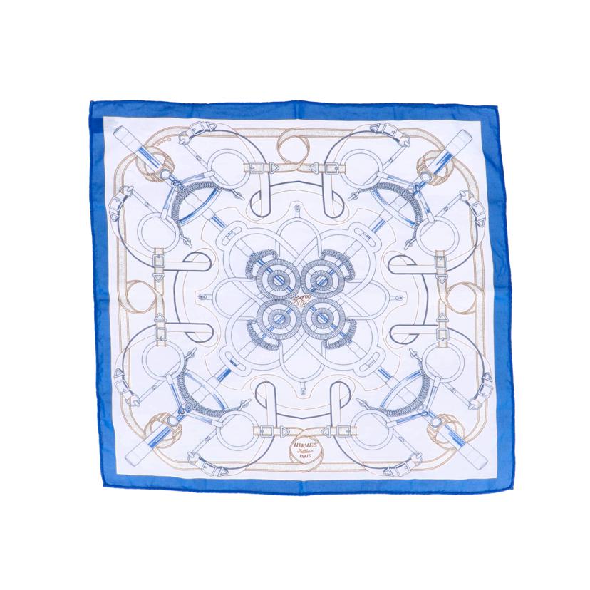 HERMES エルメス/カレ40/コットンハンカチスカーフ//サイズ:約40cm/SAランク/91