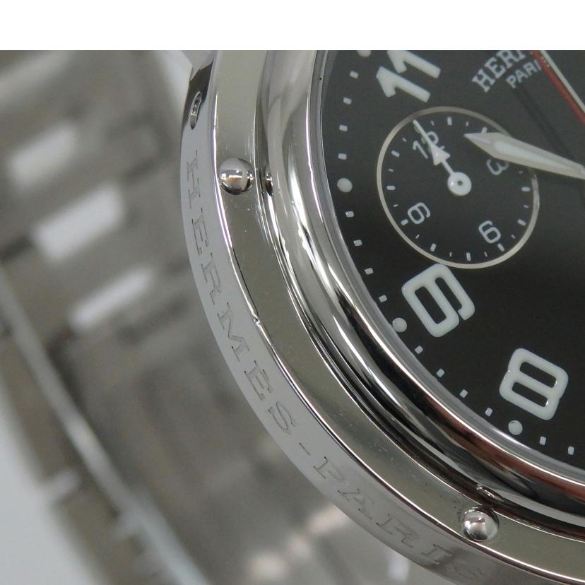 HERES エルメス/クリッパークロノグラフ/クオーツ/CL1.910//839***/Aランク/77