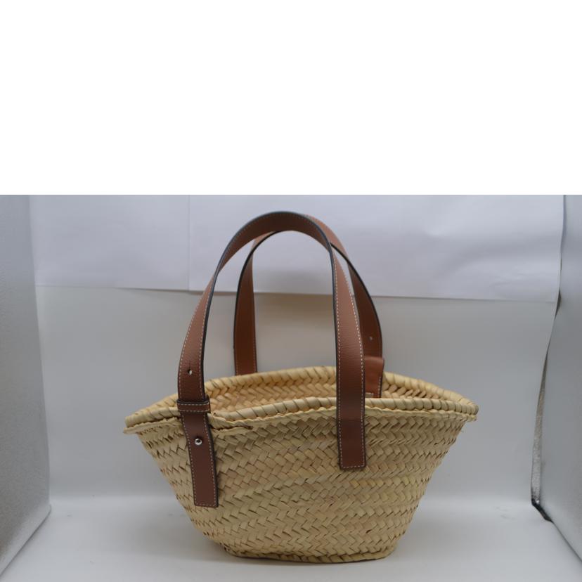 LOEWE ロエベ/バスケットバッグスモール/ラフィア/ナチュラル タン/327.02.S93//412***/ABランク/89