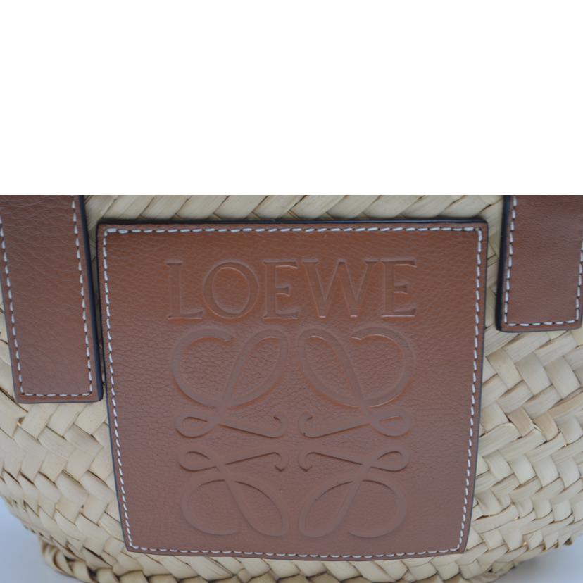 LOEWE ロエベ/バスケットバッグスモール/ラフィア/ナチュラル タン/327.02.S93//412***/ABランク/89