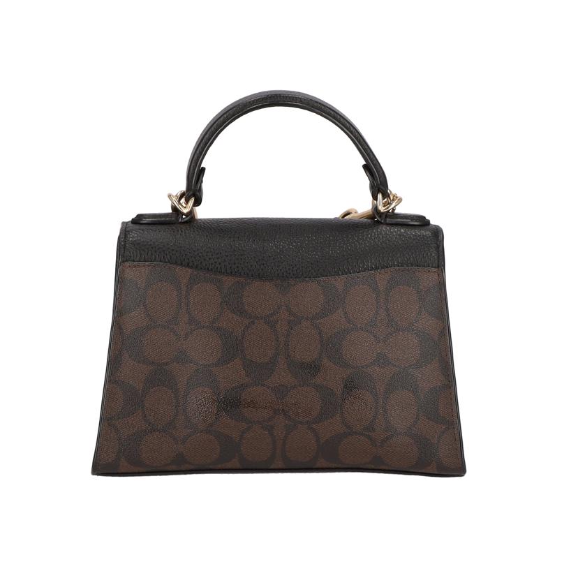 COACH コーチ/ペッパーサッチェルシグネチャーキャンバス/C7226//L21**/Aランク/09