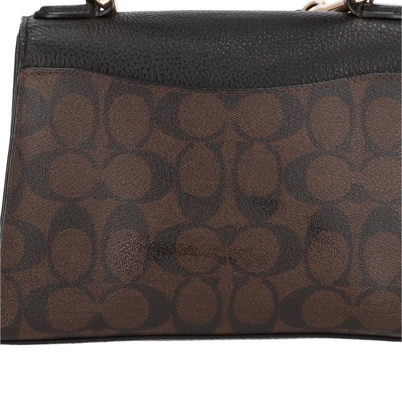 COACH コーチ/ペッパーサッチェルシグネチャーキャンバス/C7226//L21**/Aランク/09