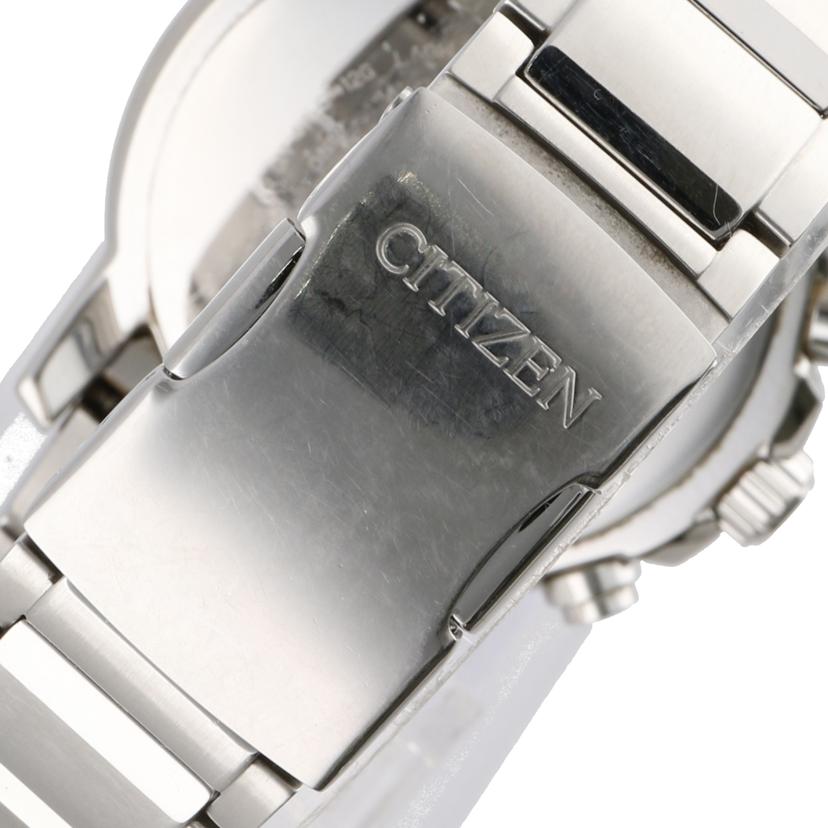 CITIZEN シチズン/Eco-Drive/メンズ/クロノグラフ/電波ソーラー/H800-S107334//811******/Bランク/78