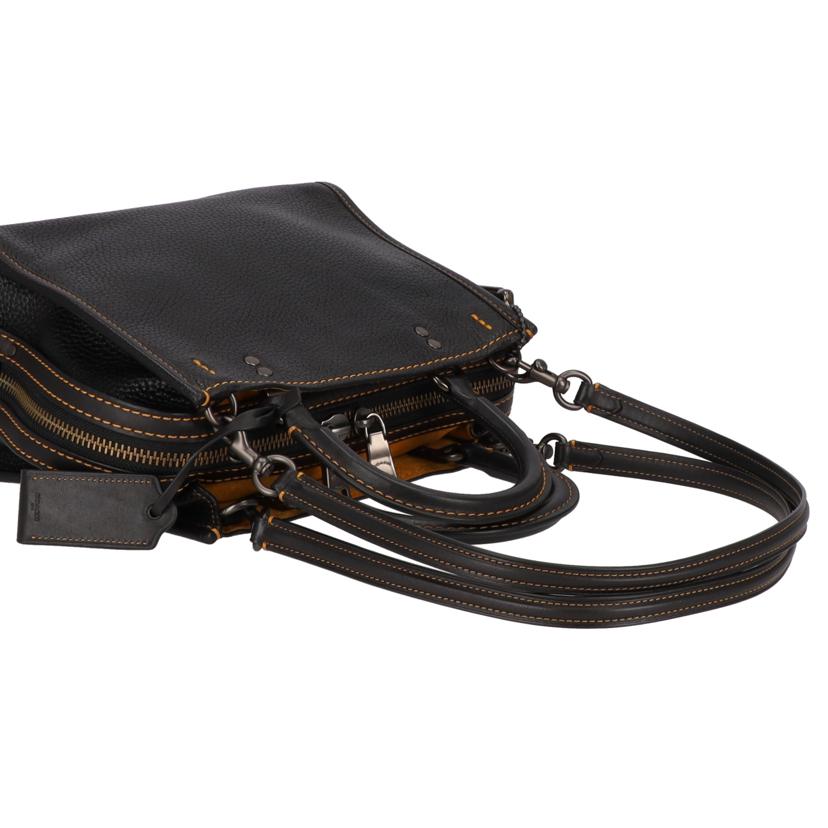 COACH コーチ/ローグ25 グラブタンペブルレザー2WAYバッグ/54536//B18**/Aランク/09