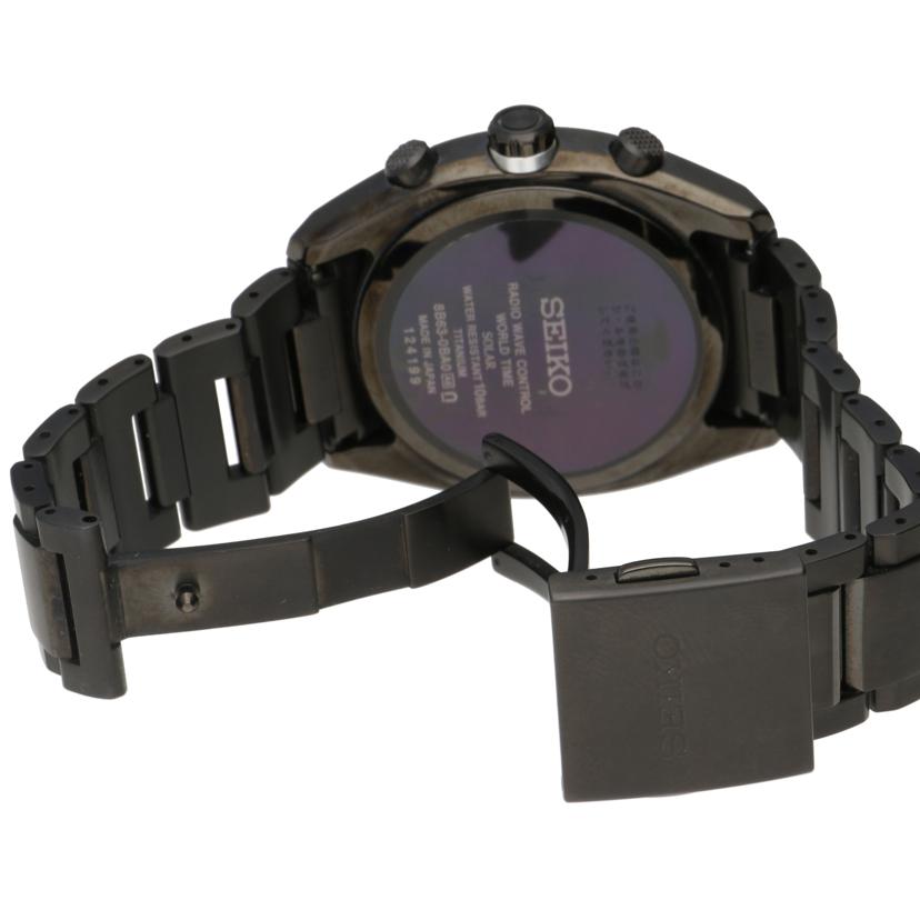 SEIKO セイコー/アストロン/電波ソーラー/チタニウム/クオーツ/8B63-0BA0//124***/ABランク/91