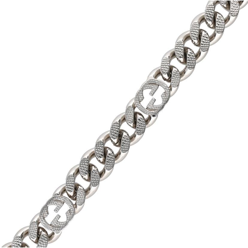 GUCCI グッチ/インターロッキングGチェーンブレスレット//ABランク/94