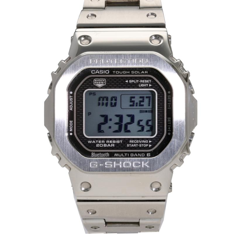 CASIO カシオ/G-SHOCKフルメタル電波ソーラー×Bluetooth/GMW-B5000D-1JF//201*****/ABランク/37