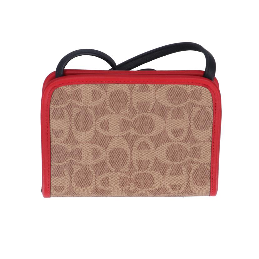 COACH×Champion コーチ×チャンピオン/レクタングルポーチ シグネチャーキャンバス/7102//L20**/Aランク/09