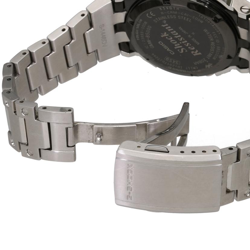 CASIO カシオ/G-SHOCKフルメタル電波ソーラー×Bluetooth/GMW-B5000D-1JF//201*****/ABランク/37