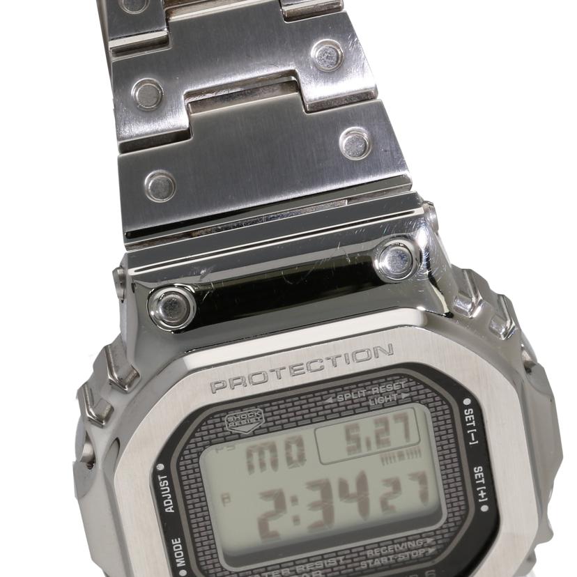 CASIO カシオ/G-SHOCKフルメタル電波ソーラー×Bluetooth/GMW-B5000D-1JF//201*****/ABランク/37