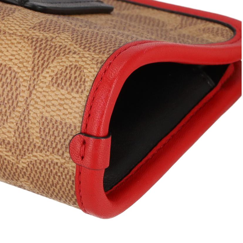 COACH×Champion コーチ×チャンピオン/レクタングルポーチ シグネチャーキャンバス/7102//L20**/Aランク/09