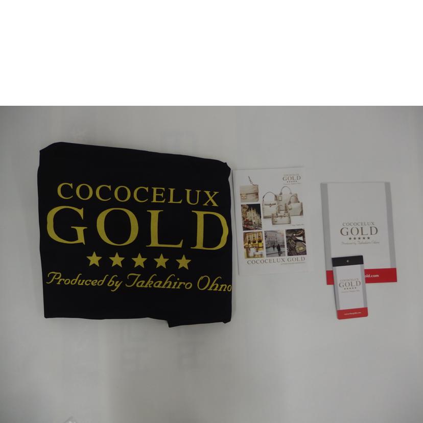 COCOCELEUX GOLD/COCOCELEUX GOLD レザーショルダーバック//SAランク/82