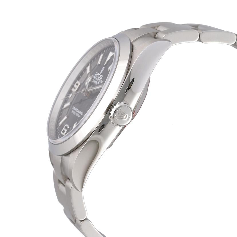 ROLEX ロレックス 腕時計 ランダムシリアル 新ギャラ2022年日付 ステンレス メンズ 自動巻き/エクスプローラー1/ランダム番/124270//S26*****/Sランク/62