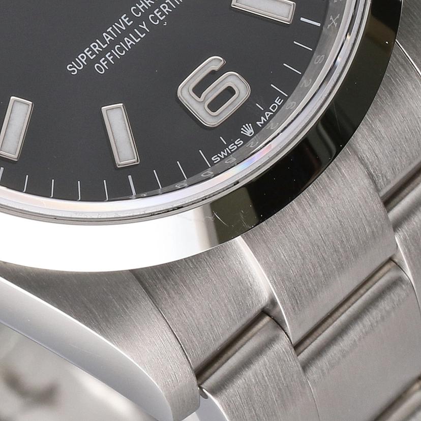 ROLEX ロレックス 腕時計 ランダムシリアル 新ギャラ2022年日付 ステンレス メンズ 自動巻き/エクスプローラー1/ランダム番/124270//S26*****/Sランク/62