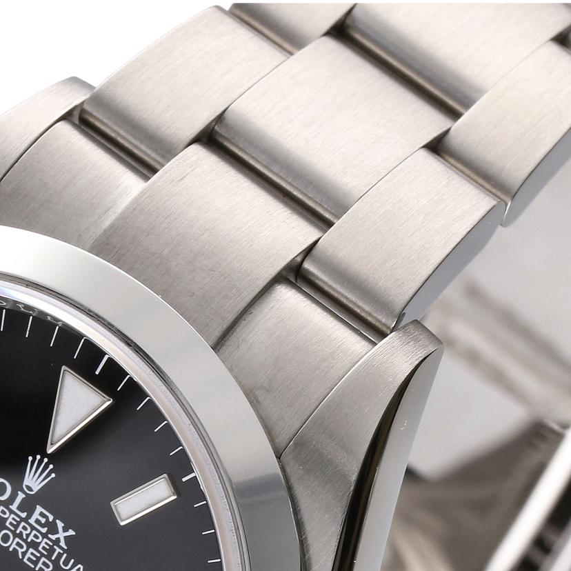 ROLEX ロレックス 腕時計 ランダムシリアル 新ギャラ2022年日付 ステンレス メンズ 自動巻き/エクスプローラー1/ランダム番/124270//S26*****/Sランク/62