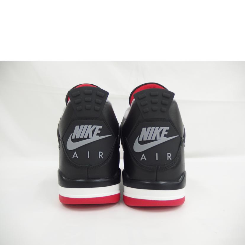 NIKE ナイキ/AJ4 Retro "Bred Reimagined"/FV5029-006//Aランク/82