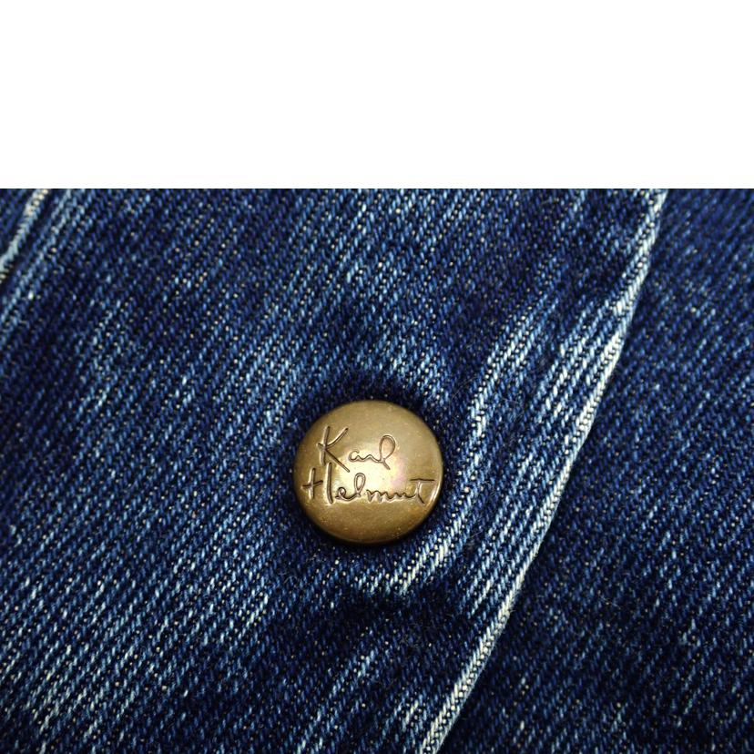 KARL HELMUT カールヘルム/★KARL HELMUTデニムMA-1刺繍ロゴジップブルゾン/P0333FJM01//サイズ:M/BCランク/62