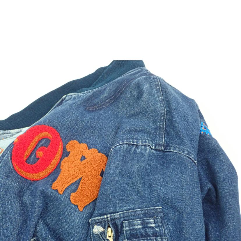 KARL HELMUT カールヘルム/★KARL HELMUTデニムMA-1刺繍ロゴジップブルゾン/P0333FJM01//サイズ:M/BCランク/62