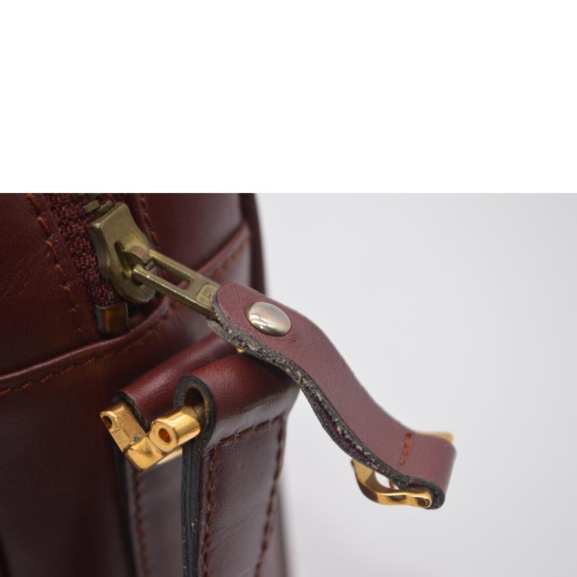 Cartier カルティエ/マストラインレザーショルダー/ボルドー//ABランク/89
