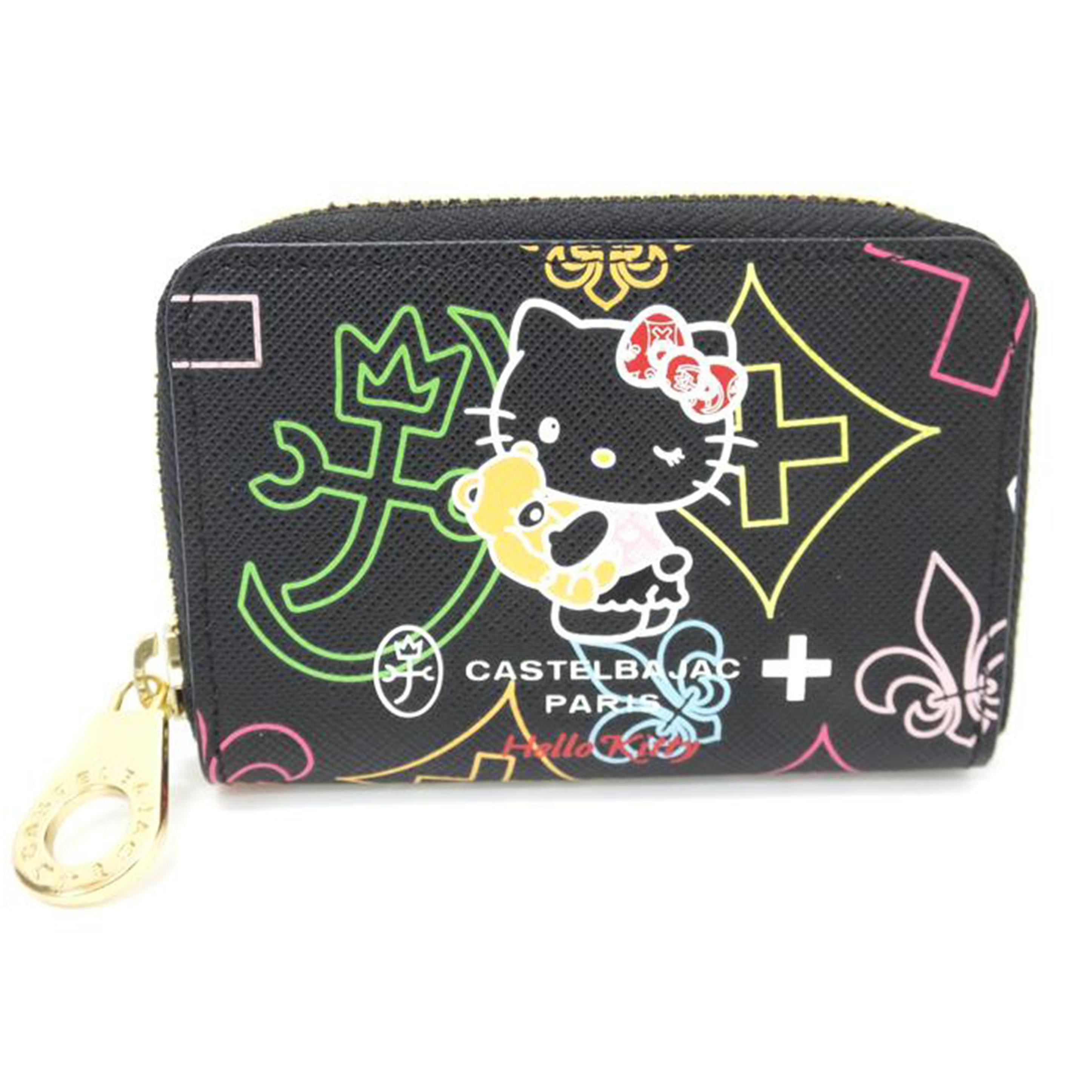 CASTELBAJAC カステルバジャック/コイン&カードケース/キティーコラボ/086651//Bランク/88