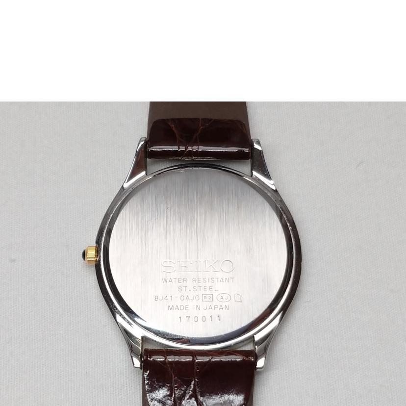 SEIKO セイコー/DOLCE クオーツ メンズ/8J41-0AJ0//170***/ABランク/52