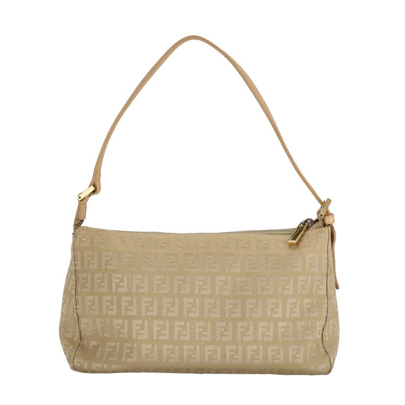 FENDI フェンディ/ズッカ柄ミニハンド/ベージュ//Bランク/75