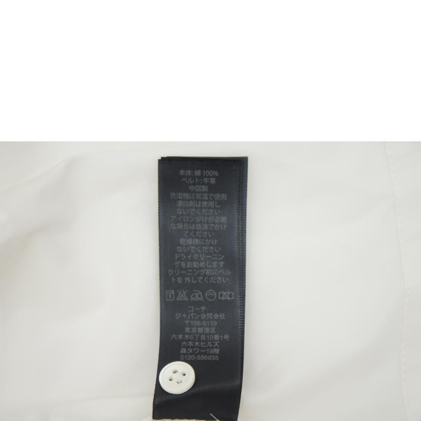 COACH コーチ/ベルト付きノースリーブワンピース//Aランク/09