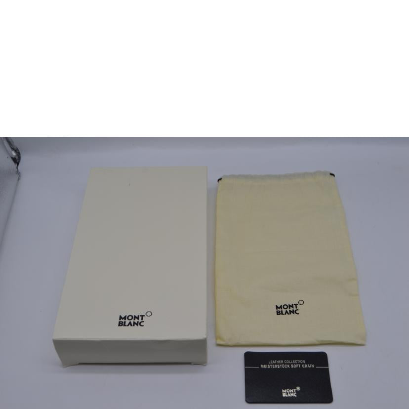 MONT BLANC モンブラン/マイスターシュティックグレインラウンドファスナー長財布/113586//Sランク/89