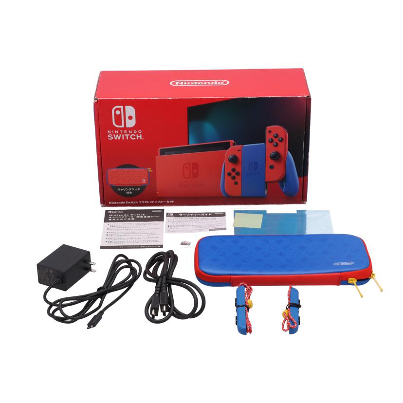 NINTENDO 任天堂 ニンテンドー /Nintendo Switch 本体 マリオレッド×ブルー/HAD-S-RAAAF//XKJ10062624366/Bランク/05