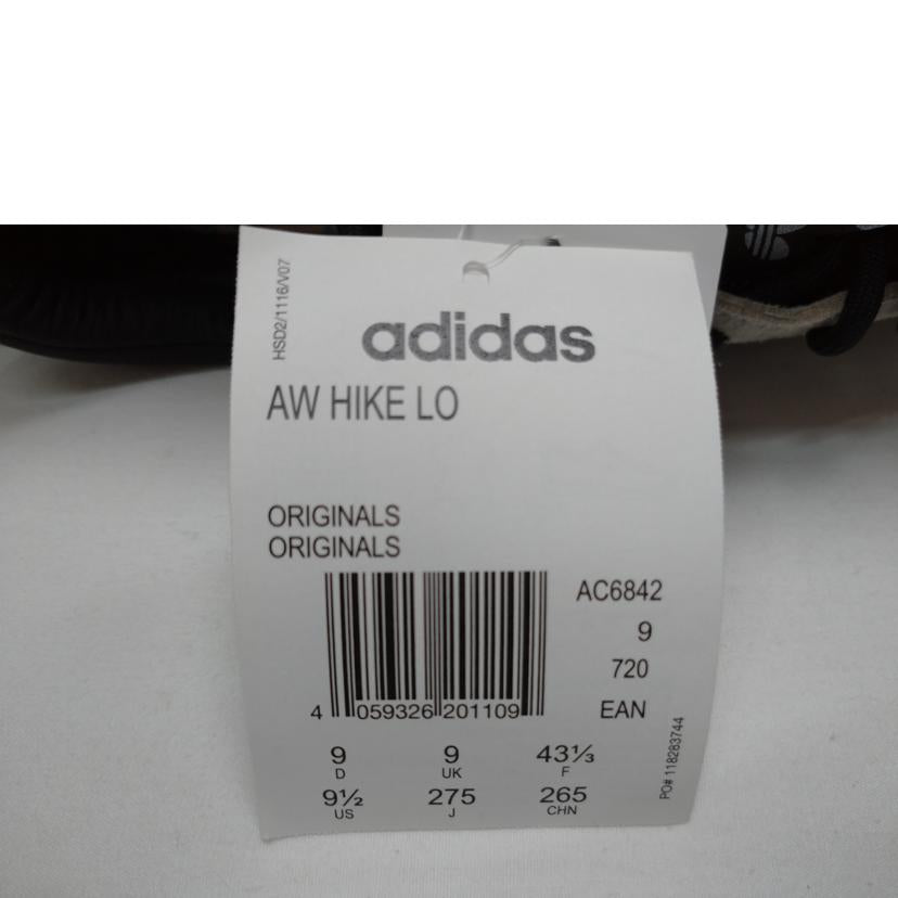 adidas アディダス/アディダス アレキサンダーワン ハイク ロー 27.5cm/AC6842//SAランク/52