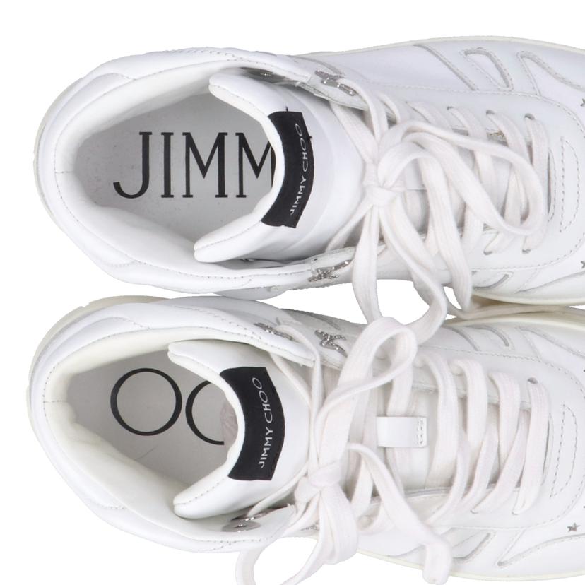 JIMMY CHOO ジミーチュウ/HAWAII ハイカットレザースニーカー/J0001 4629437//サイズ:37/SAランク/91