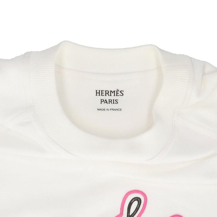 HERMES エルメス/HERMES シュヴァロスコープスウェット/WH/#40/3E4626DA//Aランク/75