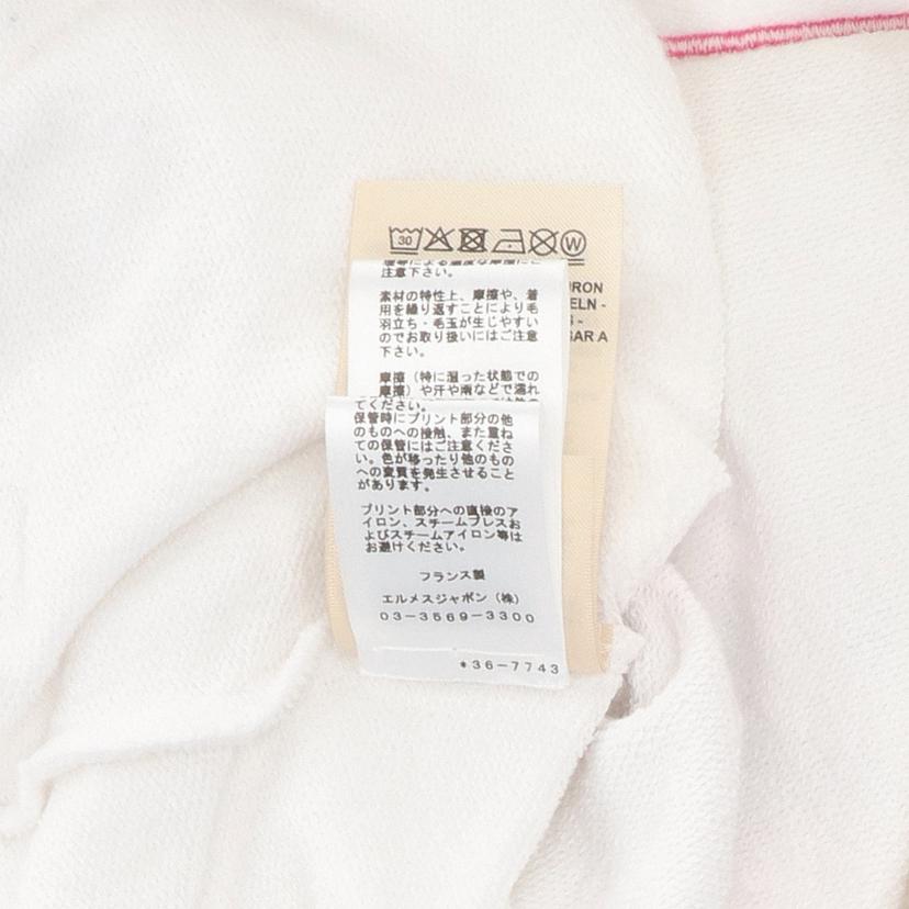 HERMES エルメス/HERMES シュヴァロスコープスウェット/WH/#40/3E4626DA//Aランク/75