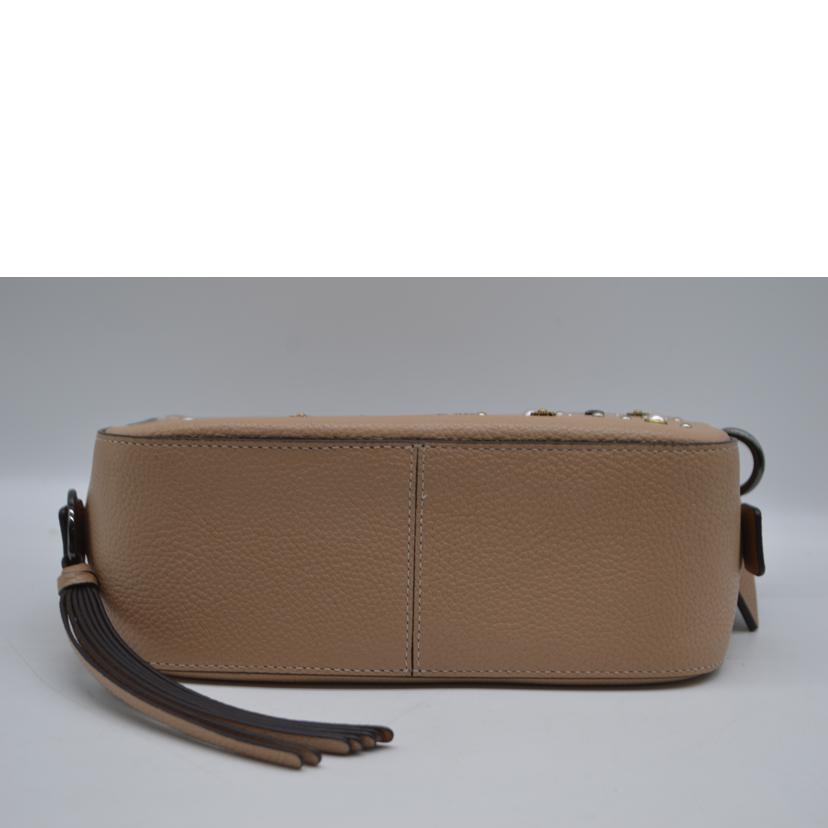 COACH コーチ/プレーリーリベットカメラレザーショルダー/ベージュ/29329//B18**/Aランク/89