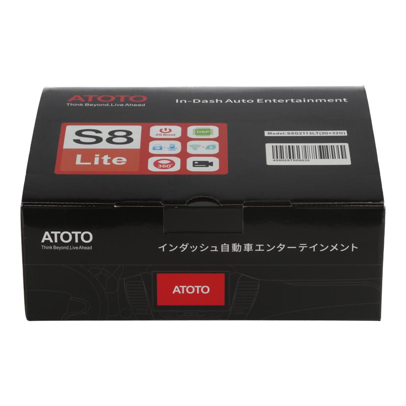 ATOTO アトート/ディスプレイオーディオ/S8 Lite/S8G2113LT//S8A3M28YQQC8J240812-113LT/Sランク/70