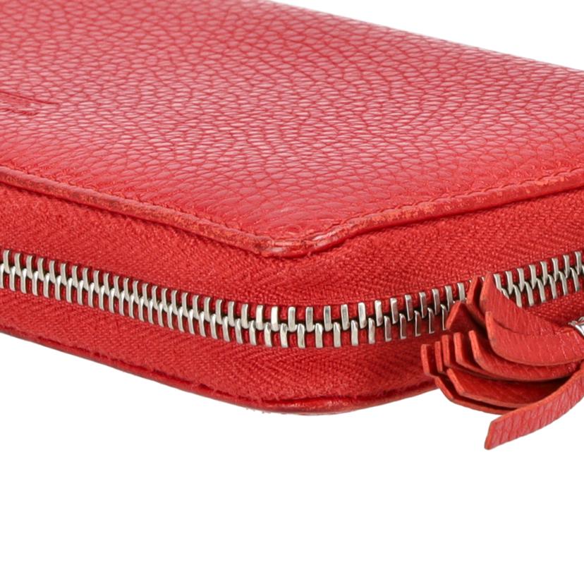 GUCCI グッチ/バンブ-タッセルラウンドファスナー/レッド/307984//041*/ABランク/91