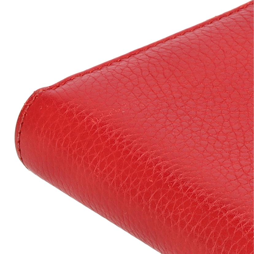 GUCCI グッチ/バンブ-タッセルラウンドファスナー/レッド/307984//041*/ABランク/91