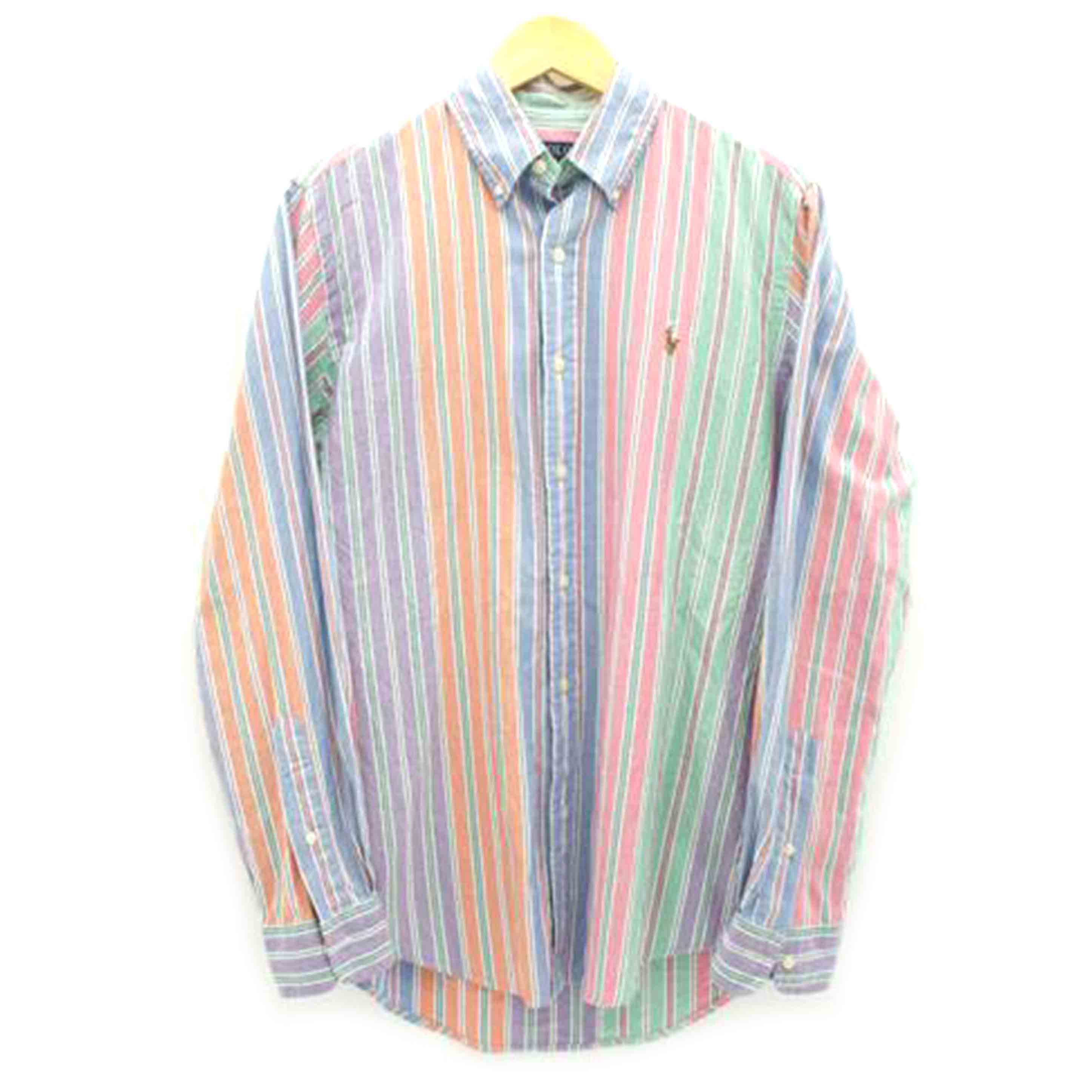 POLO RALPH LAUREN ポロ ラルフローレン/マルチストライプシャツ//Aランク/09