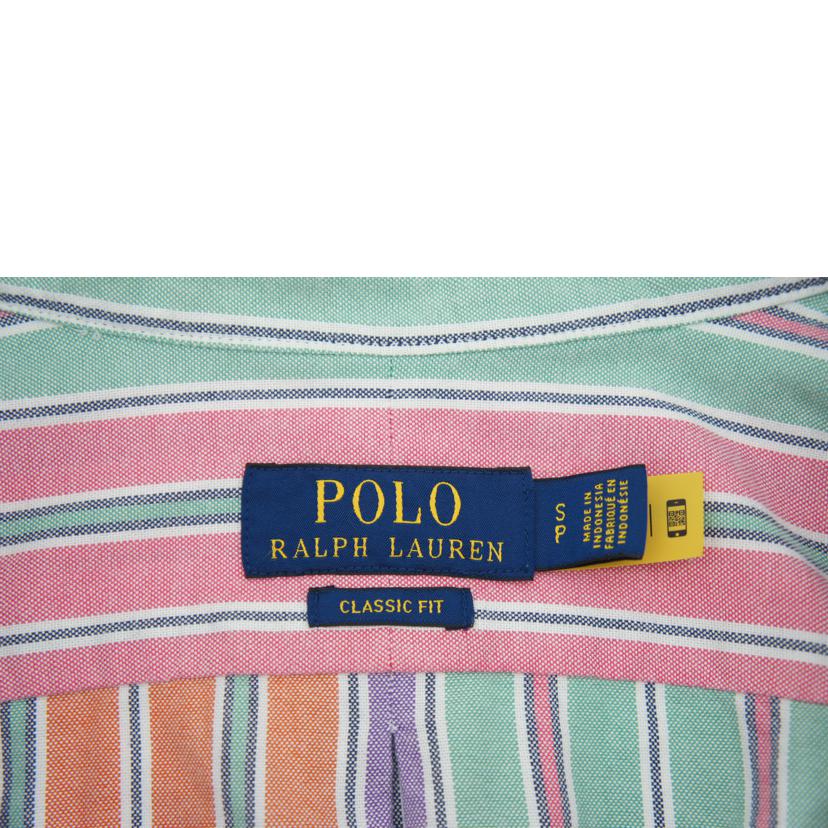 POLO RALPH LAUREN ポロ ラルフローレン/マルチストライプシャツ//Aランク/09